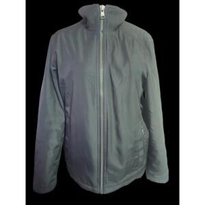 Men's Black Calvin Klein Quilted Bomber Jacket Size Medium